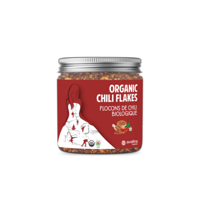 Organic Chili Flakes (PET 1 JAR)