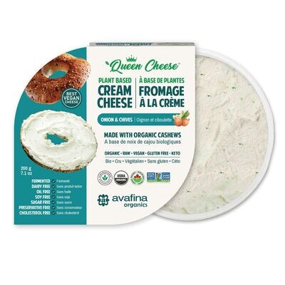 Queen Cheese, Onion And Chives Cream Cheese (Case of 6)