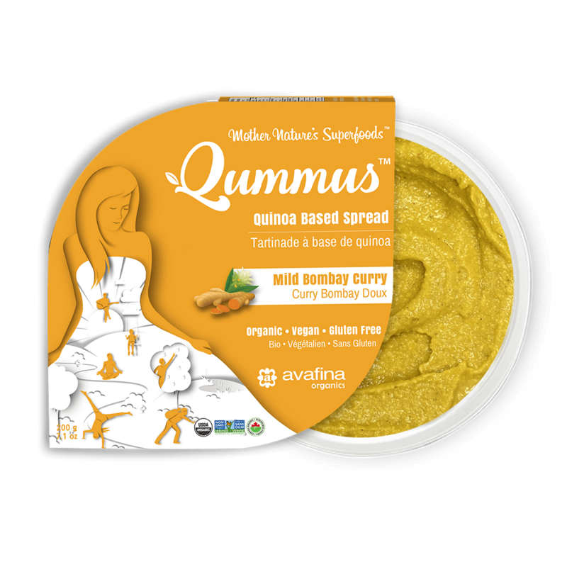 Qummus, Mild Bombay Curry (Case of 6)
