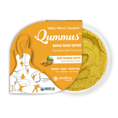 Qummus, Mild Bombay Curry (Case of 6)