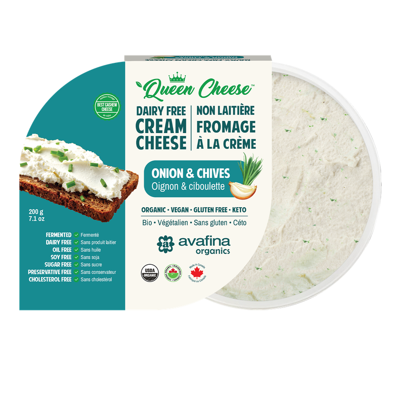 Queen Cheese™ | Onion And Chives Cream Cheese (Case of 6)