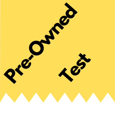 Pre Owned/Test product