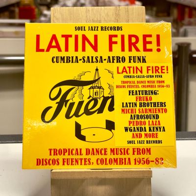 Latin Fire! "Cumbia-Salsa-Afro-Funk (Colombia 1956-83)" [CD]
