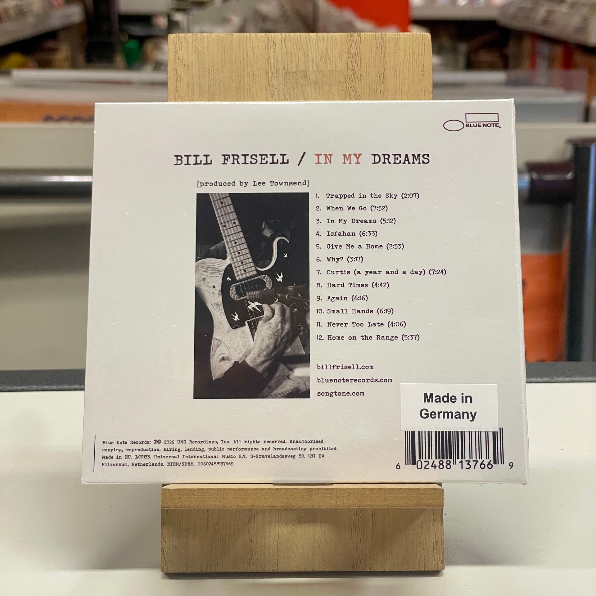 Bill Frisell - In My Dreams [CD]