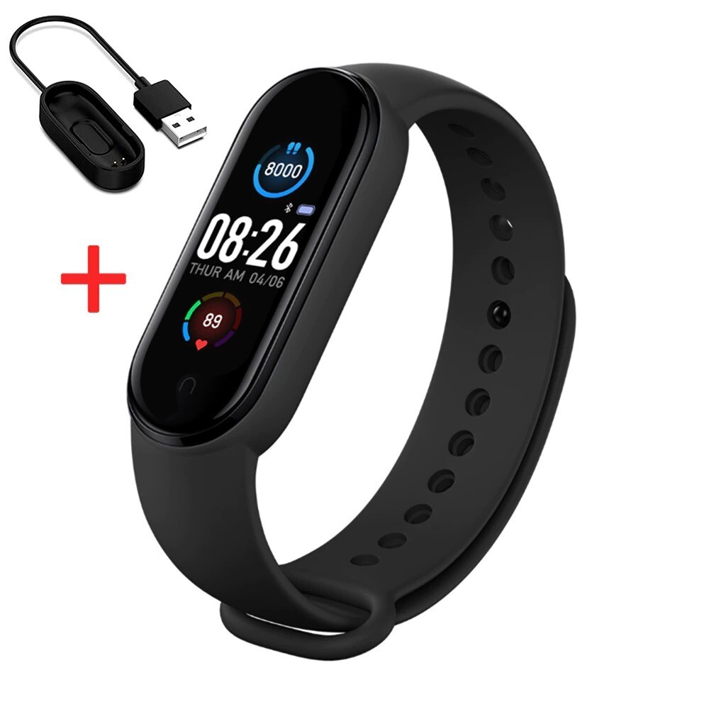 M5 Smart Band Men Women M5 Smart Watch Heart Rate Blood Pressure Sleep Monitor Pedometer Bluetooth Connection for IOS Android