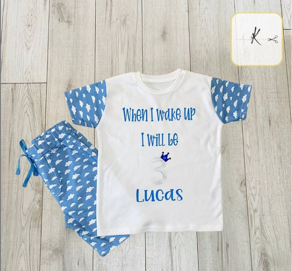 Personalised Kids Pyjamas