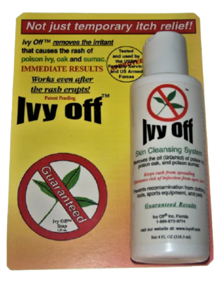Ivy Off® Poison Ivy, Oak & Sumac Skin Cleanser