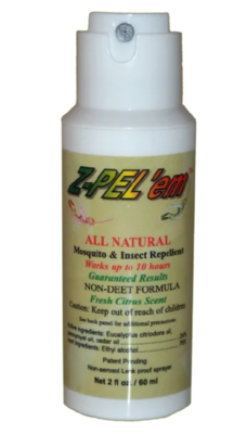 Z-PEL'em® - All Natural Mosquito Spray