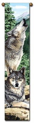 Wolf Tapestry Wall Hanging