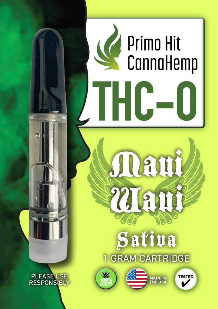Primo Hit Maui Waui THC-O Vape Cartridges (Sativa)