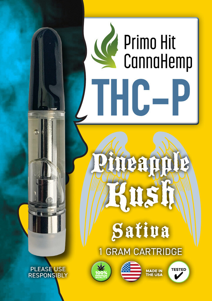 Primo Hit Pineapple Kush THC-P Vape Cartridges (Sativa)