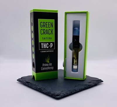 Primo Hit Green Crack THC-P Vape Cartridges (Sativa)