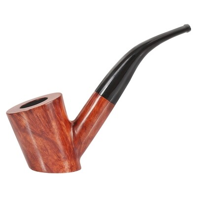 New Luxury Portable Briar Wood Smoking Pipe with Gift Box Wooden Tobacco Pipe Smoking Accessories