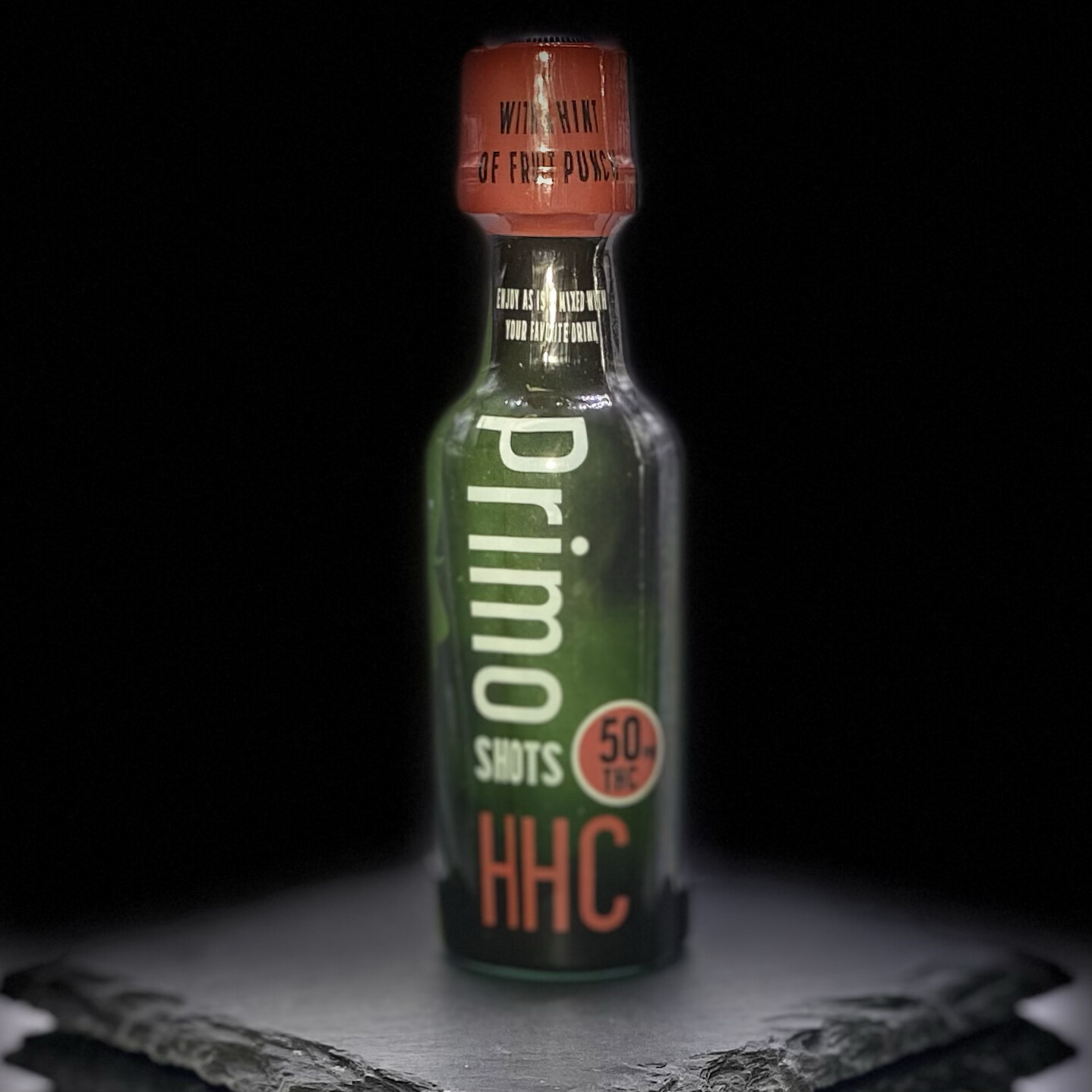 HHC Primo Shot, 50mg with a hint of Fruit Punch (Hemp Derivative THC Infused 50ml Shots)