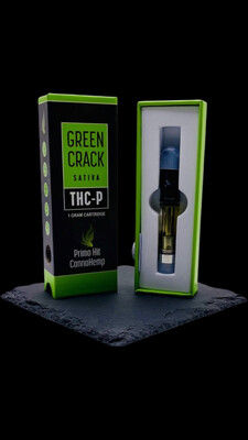 Primo Hit Green Crack THC-P Vape Cartridges (Sativa)
