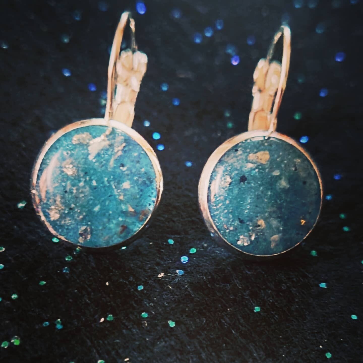 Cremains earrings