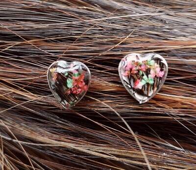Heart earrings