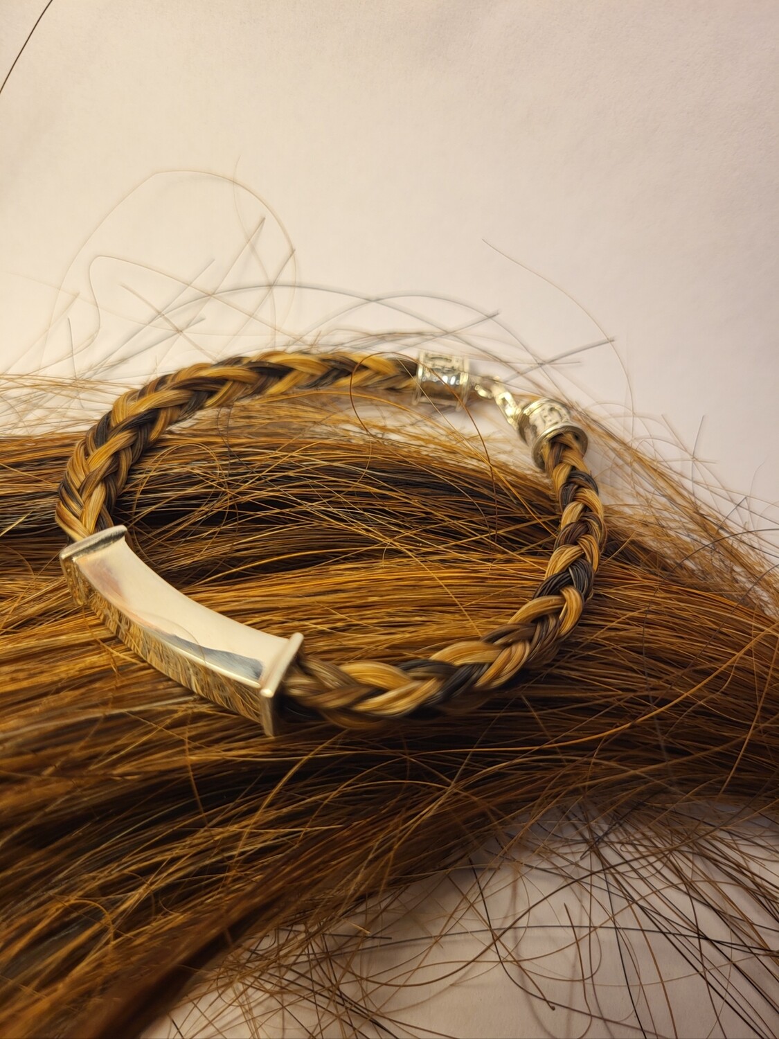 Square name plate Bracelet