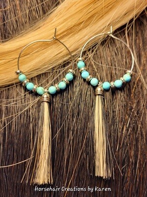 Hoops &amp; tassels
