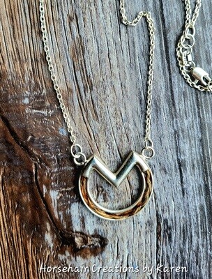 Hoof print pendant