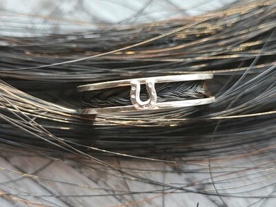 Sterling Silver Horseshoe Ring