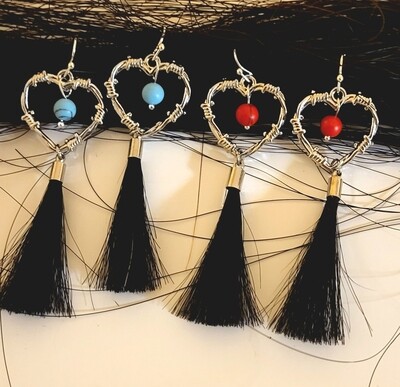 Barbwire earrings