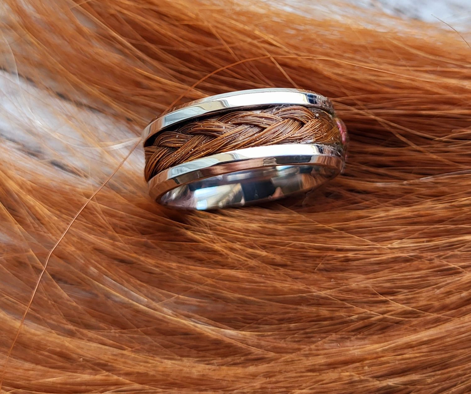 Affordable stainless steel channel ring