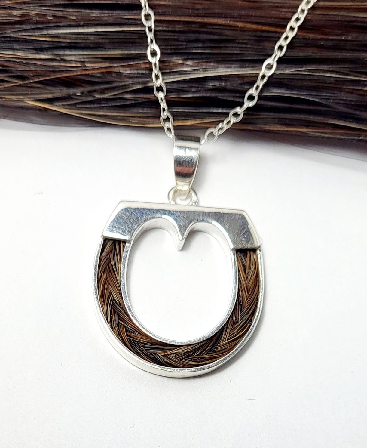 Horse hoof pendant