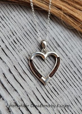 Sterling Silver Heart pendants 💕 