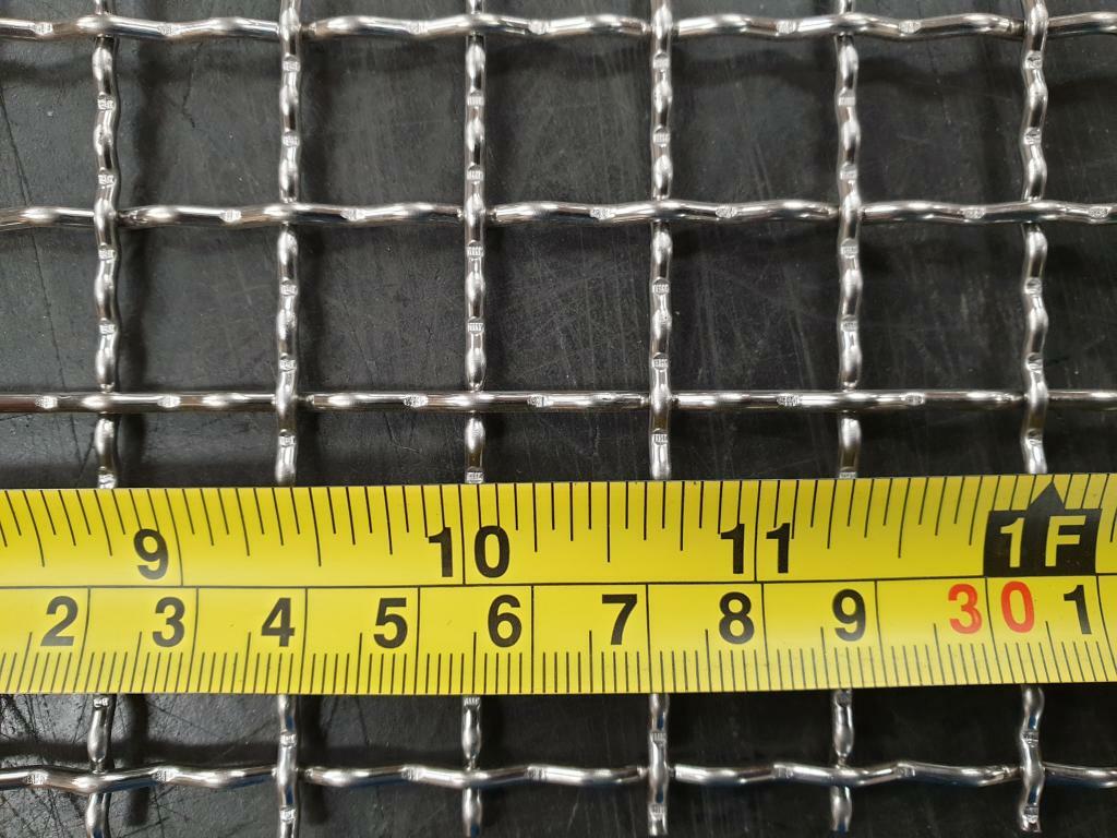 Stainless woven 1.5 mesh: 15.0mm aperture S1.5X2