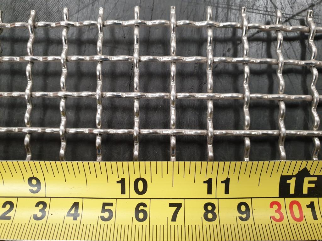 Stainless woven 2.2 mesh: 10.0mm aperture SS2.2M15G