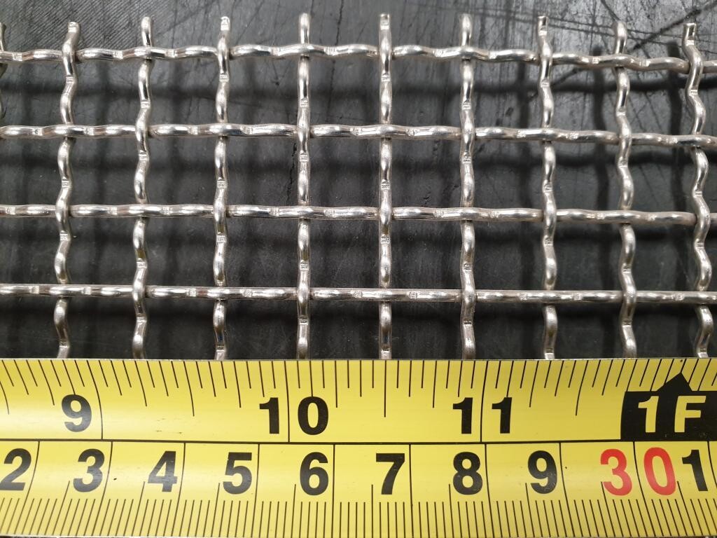 Stainless woven 2.2 mesh: 10.0mm aperture