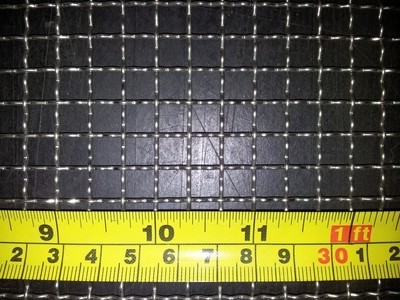 Stainless woven 3 mesh: 7.27mm aperture