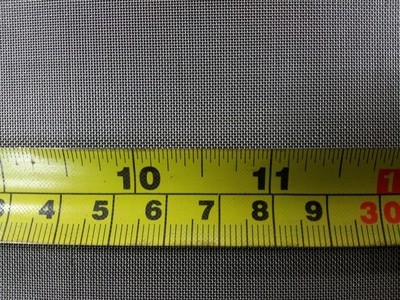 Stainless woven 50 mesh: 0.318mm aperture Stainless woven 50 mesh: 0.318mm aperture