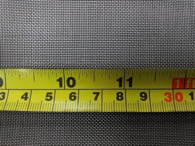Stainless woven 34 mesh: 0.497mm aperture Stainless woven 34 mesh: 0.497mm aperture
