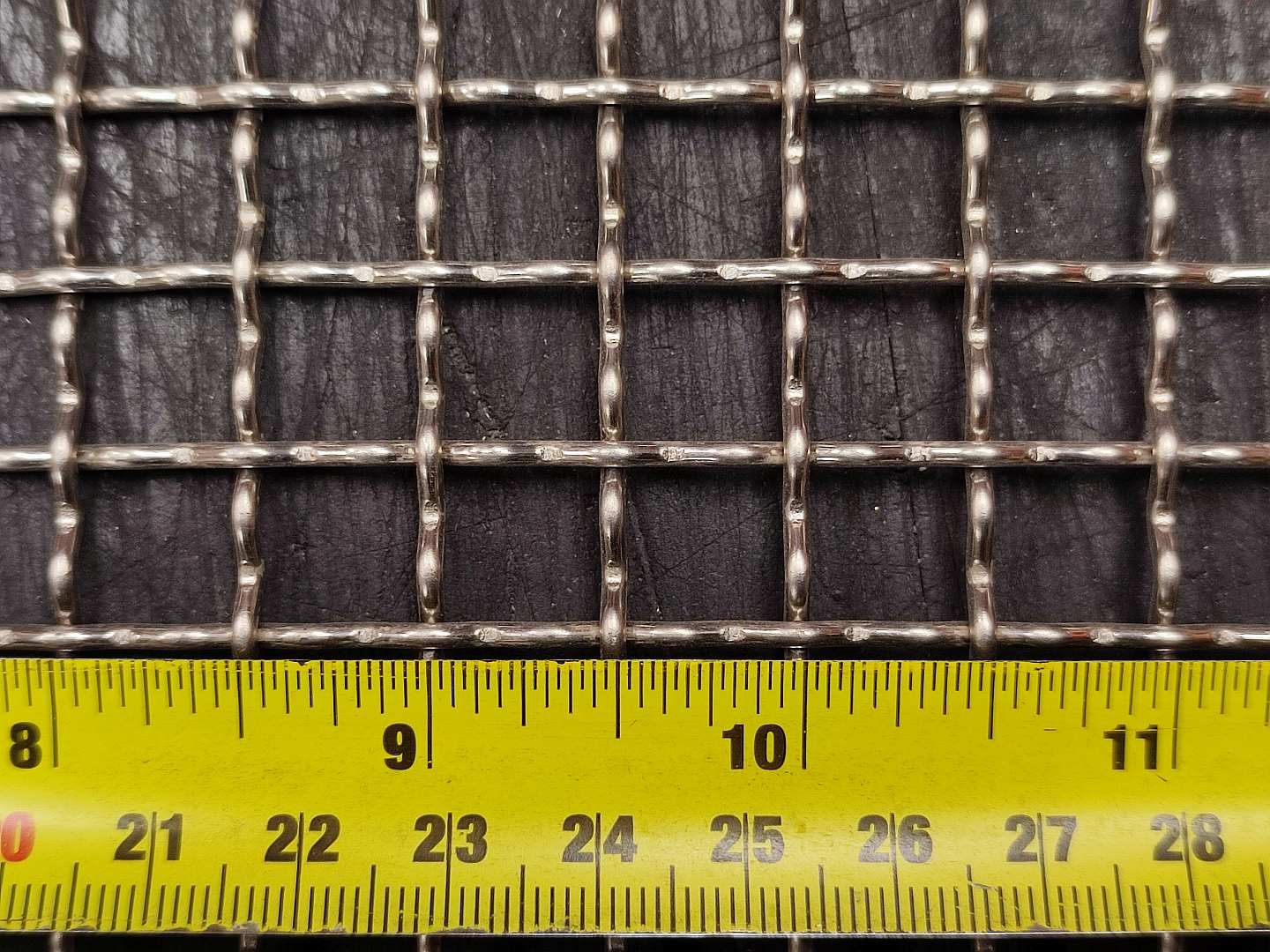 Stainless woven 2 mesh: 10.9mm aperture