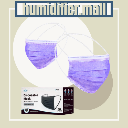 Hijab Colour Face Mask Head Loop 3 ply 50 pcs