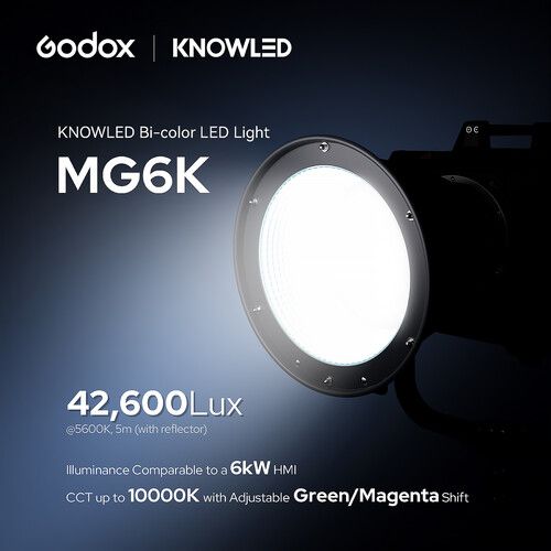 Godox KNOWLED MG6K Bi-Color LED Monolight Kit