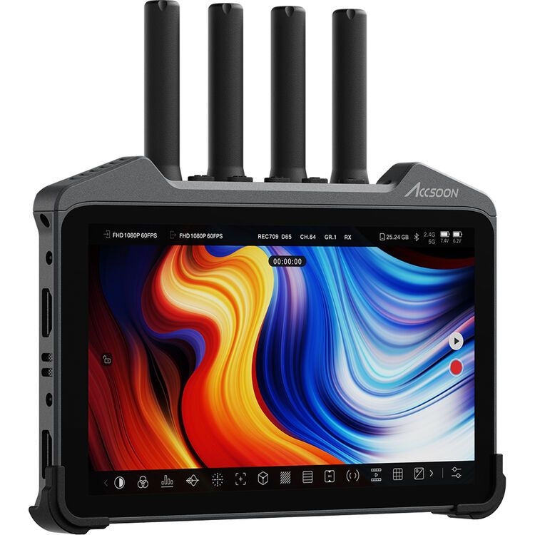 Accsoon CineView M7 Pro 7" 4K Recording Monitor with Wireless Transmitter/Receiver