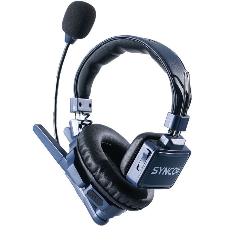 Synco Xtalk Master Intercom System with 4 Single-Ear Headsets