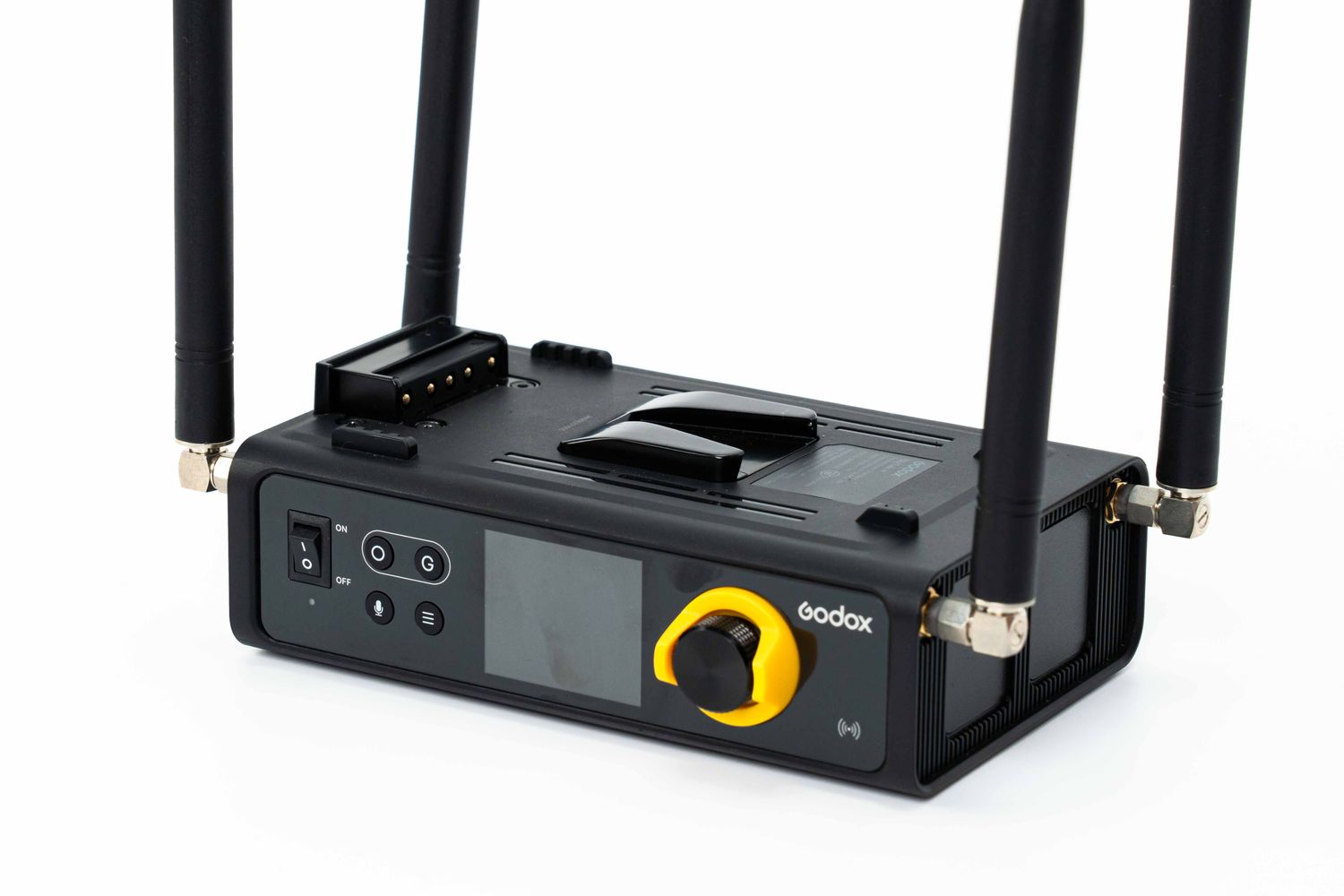 Godox SkyTalk H20S + HUB 1.9GHz Full-Duplex Wireless Intercom System with 20 Single-Ear Headsets