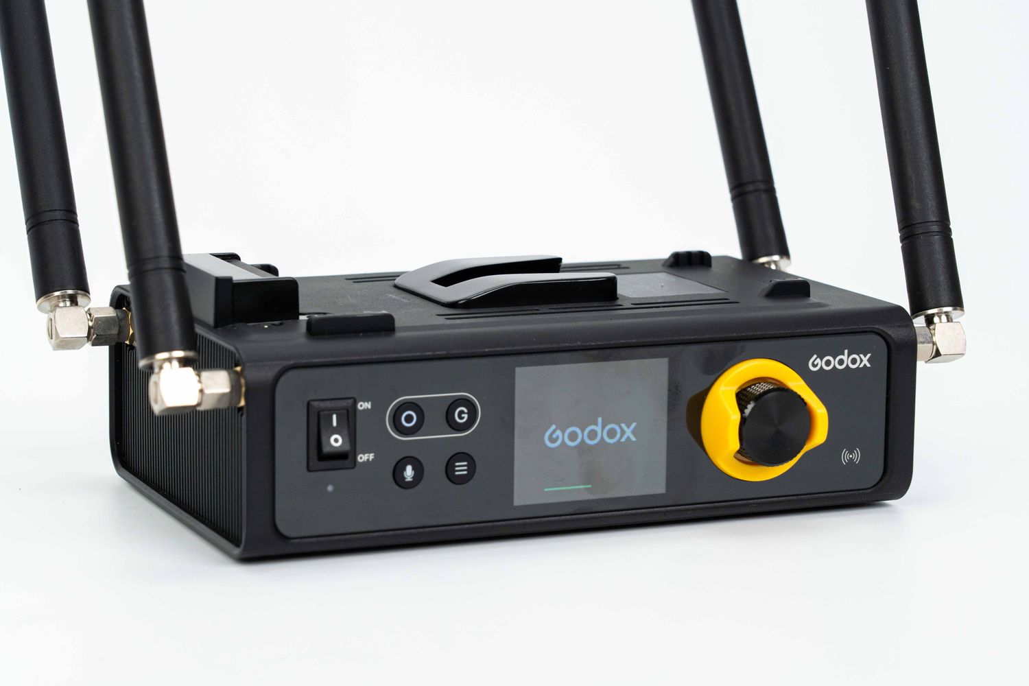 Godox SkyTalk H20S + HUB 1.9GHz Full-Duplex Wireless Intercom System with 20 Single-Ear Headsets