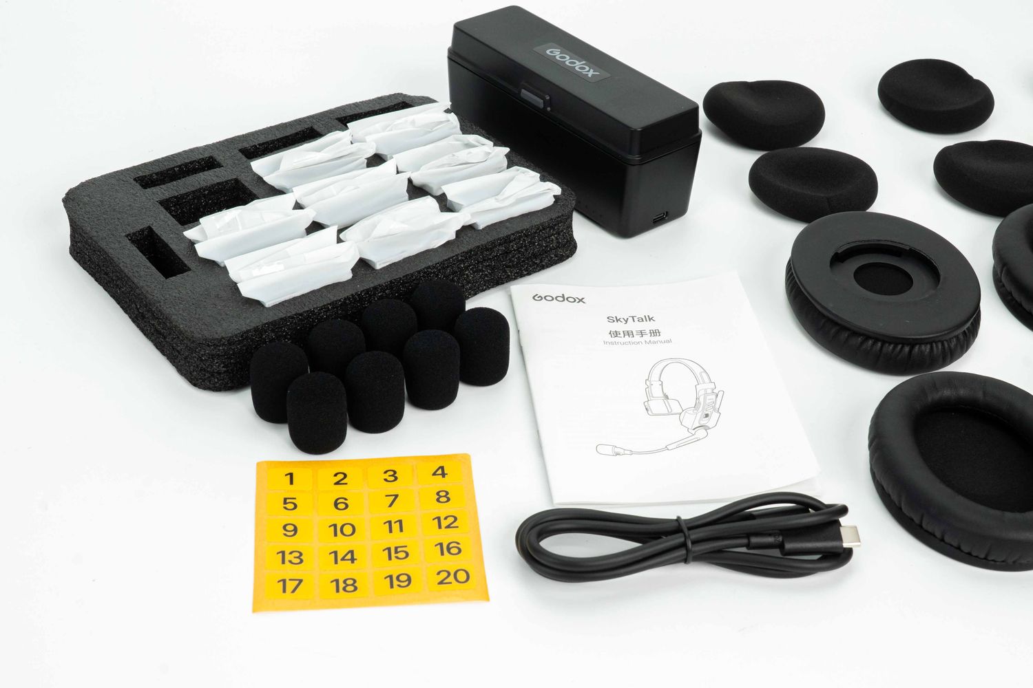 Godox SkyTalk 8S 1.9GHz Full-Duplex Wireless Intercom System