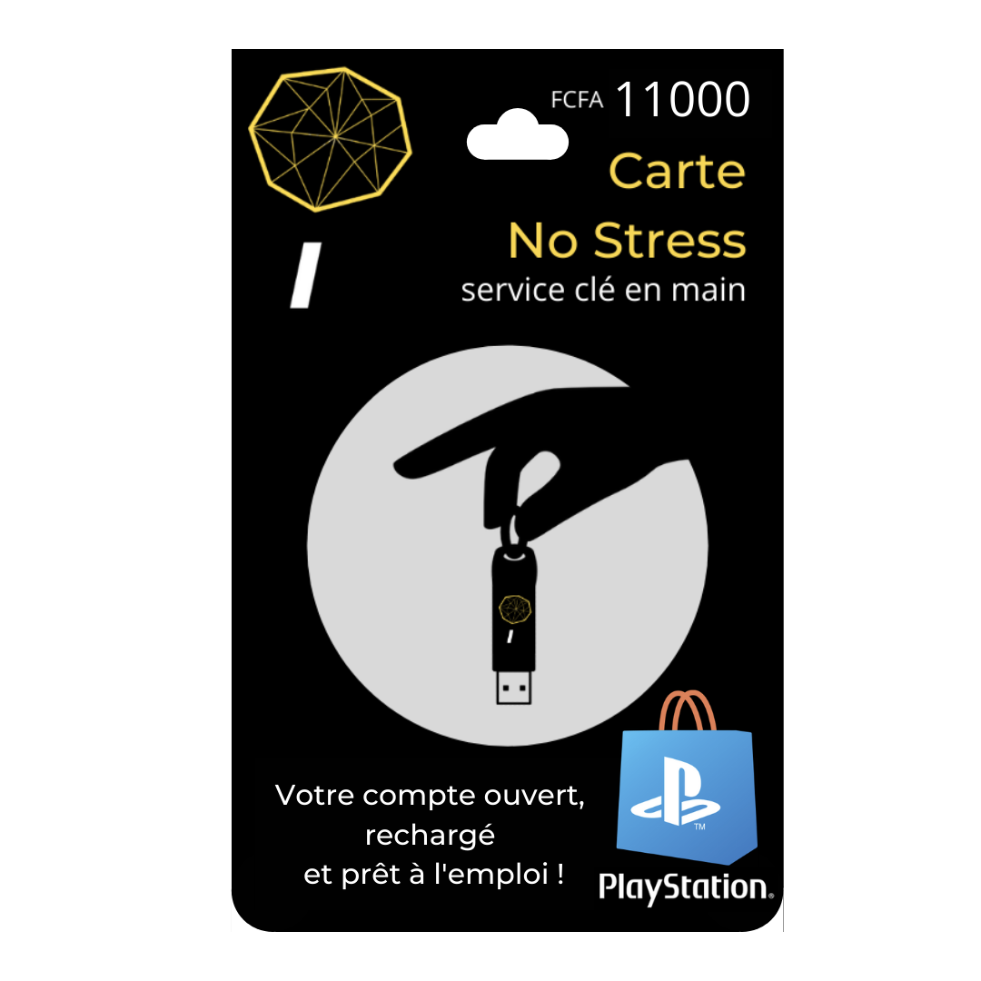 Carte NoStress PlayStation