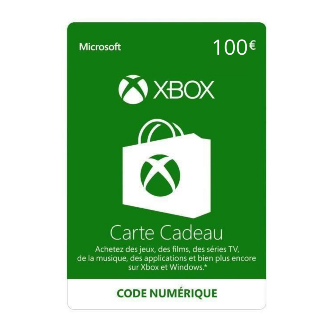 Carte Xbox 100€