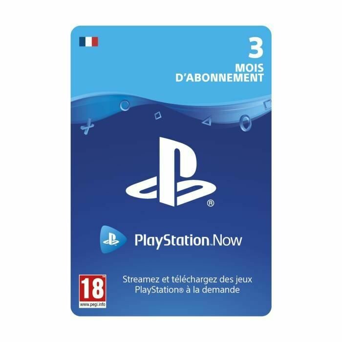 Carte PlayStation Now 3 mois - 24,99€