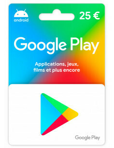 E-carte Google Play 25€