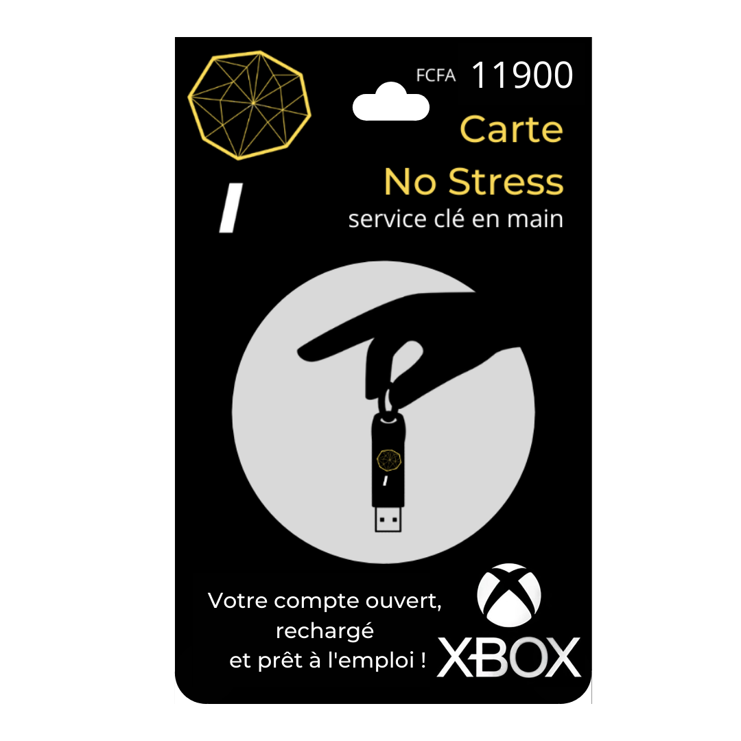 Carte NoStress Xbox