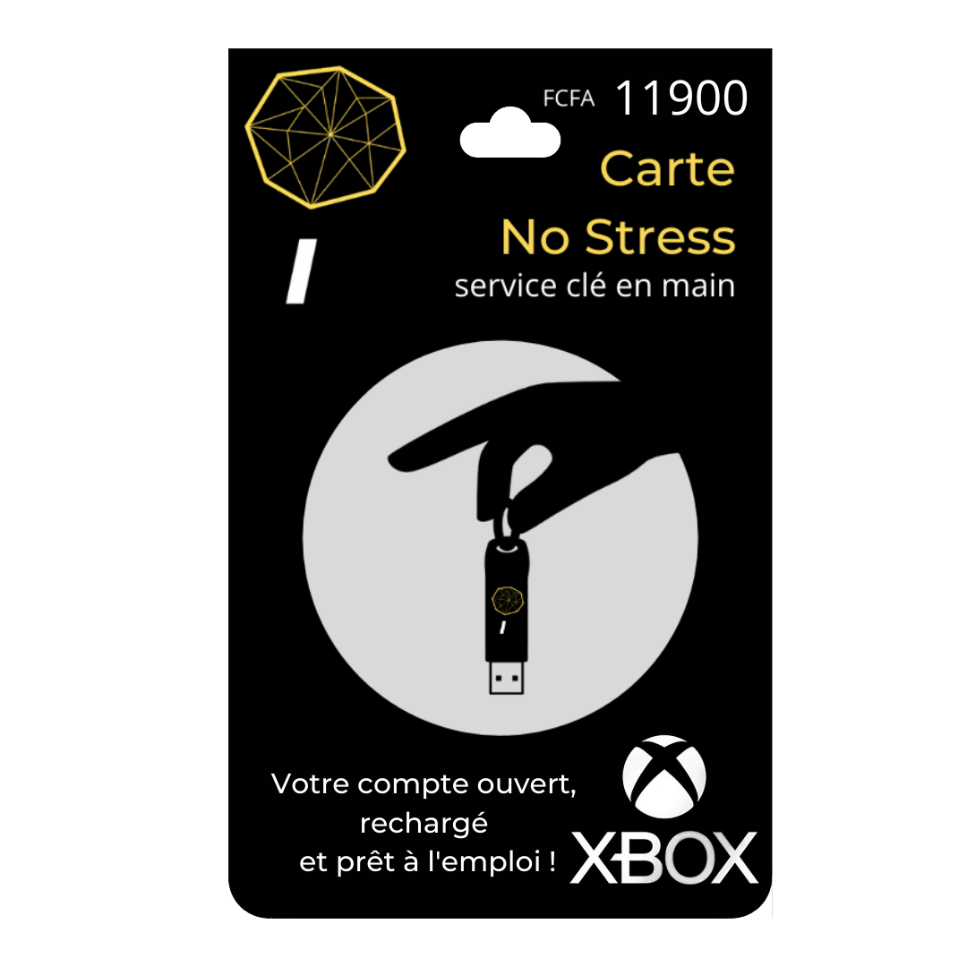Carte NoStress Xbox