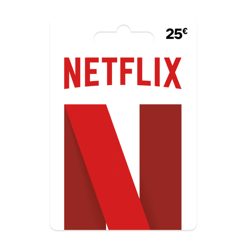 Carte cadeau Netflix 25€